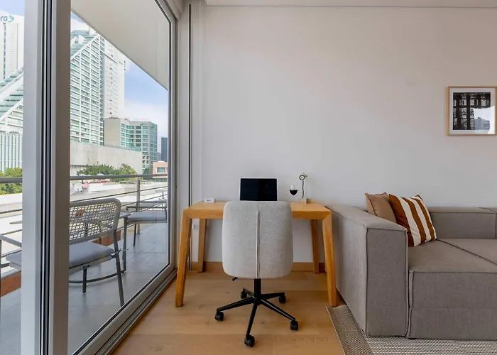 307 1br Capitalia Modern With Rooftop Jacuzzi Gym Apartamento