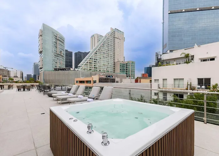 307 1br Capitalia Modern With Rooftop Jacuzzi Gym Apartamento *